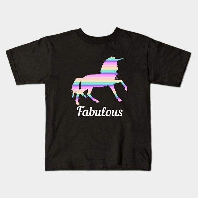 Fabulous Kids T-Shirt by Prettielilpixie